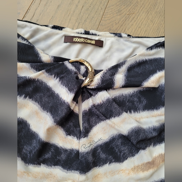 Roberto Cavalli zebra print dress - Picture 3 of 5